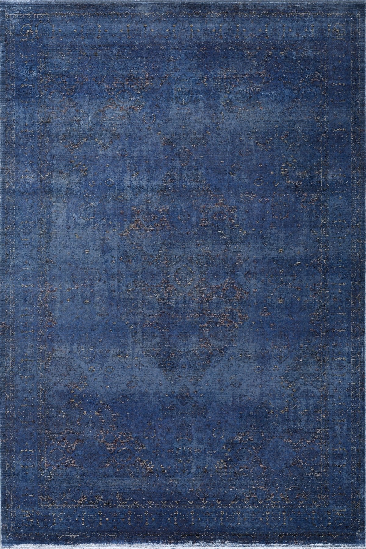 Gordion - Lapis Kendinden Saçaklı Modern Halı