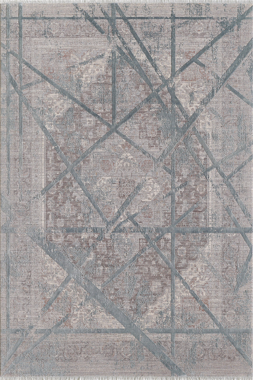 Dominant Lineage Modern Halı - Gri 