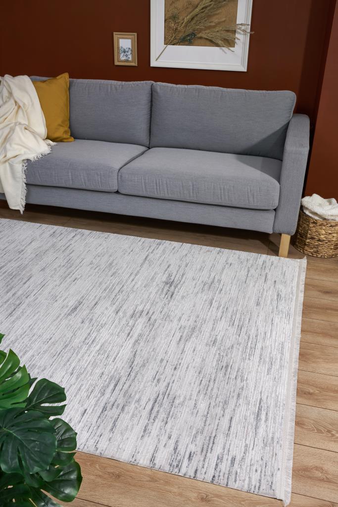 Vivaldi 9732 Gri Makine Halısı