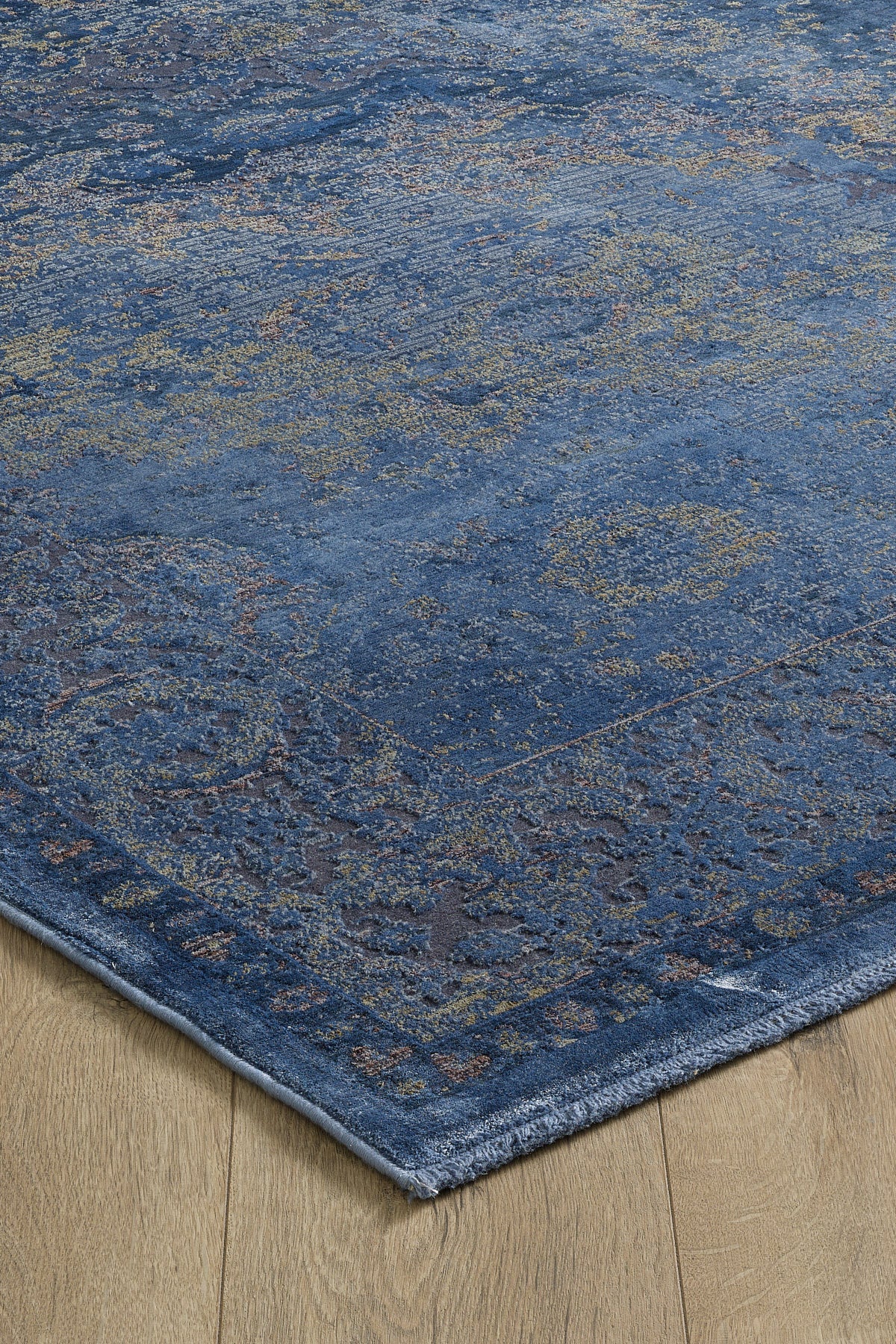 Gordion - Caerula Kendinden Saçaklı Modern Halı