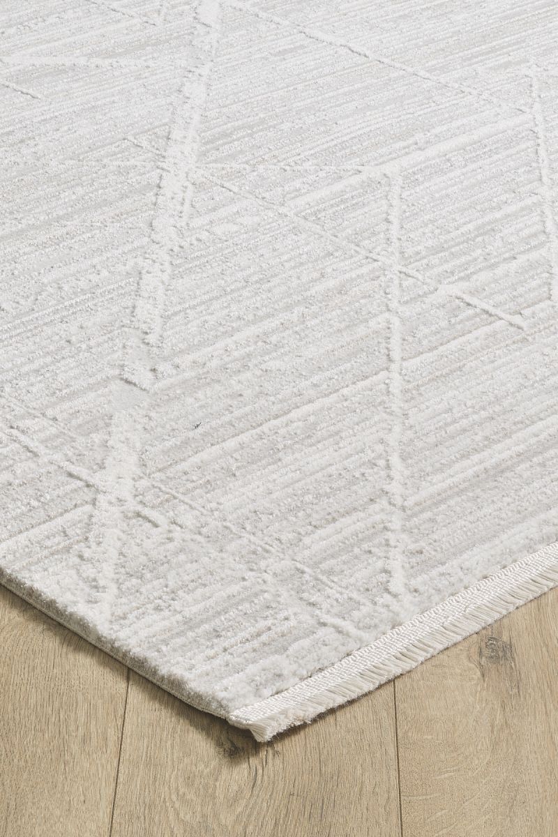 Nera - Shadow Takma Saçaklı Modern Halı