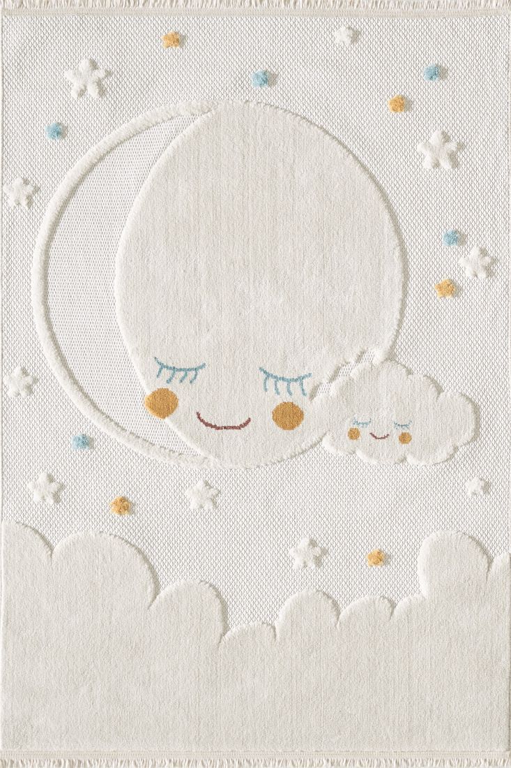 Shibori Kids - Halley Figürlü Dikdörtgen Çocuk Odası Halısı