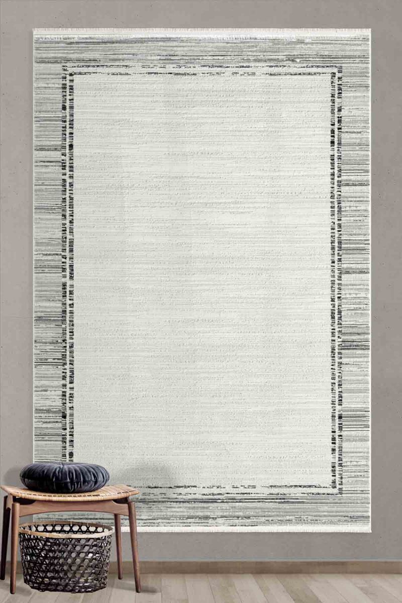 Terra - Lavendula Modern Klasik Çerçeveli Halı