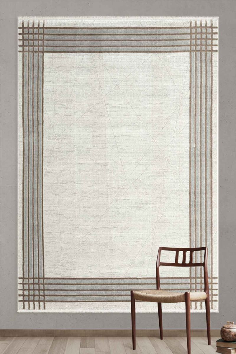 Terra - Lantana Modern Klasik Çerçeveli Halı